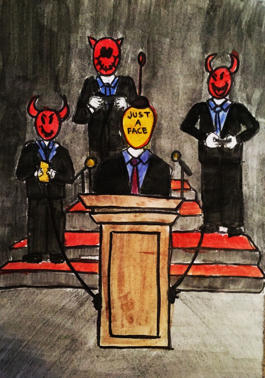 Artist Creates Disturbing Illustrations About Modern Society And Lies We Hear Everyday. They Openly Criticize The Modern Life, Society, Politics, Education, Food Industry, Big Corporations, Mass Media… Artist Creates Disturbing Illustrations About Modern Society And Lies We Hear Everyday. They Openly Criticize The Modern Life, Society, Politics, Education, Food Industry, Big Corporations, Mass Media…
