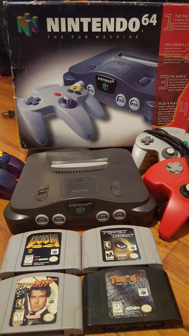 N64 I Thought Was Lost In A House Fire I Had Years Ago... Found It In Storage At Moms House