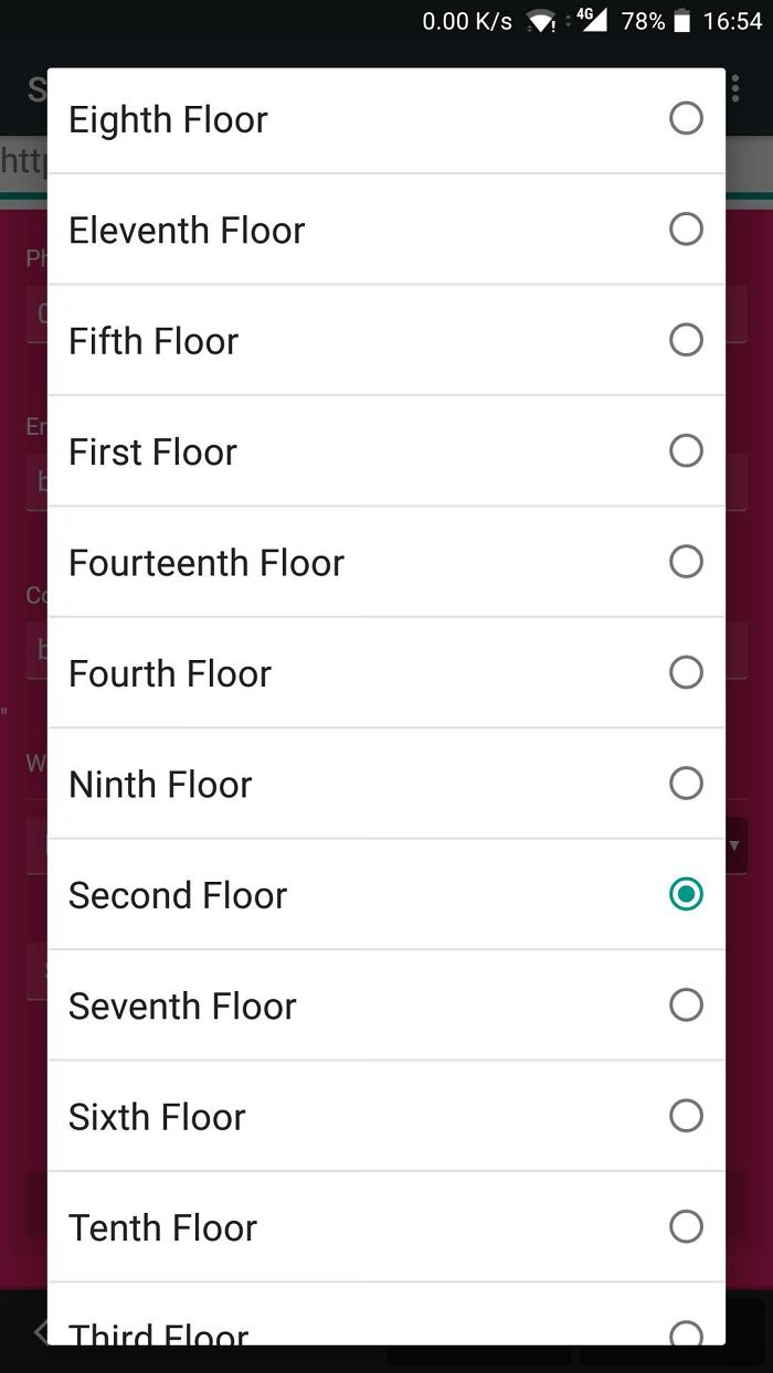 Let's Alphabetically Order The Floor Numbers