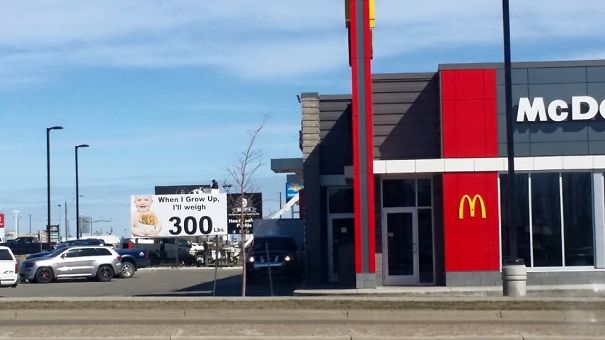 Note To Mcdonalds - Don't Piss Off The Sign Company Next Door