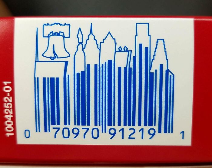 Barcode From Philly Based Candy Goldenberg's Peanut Chews