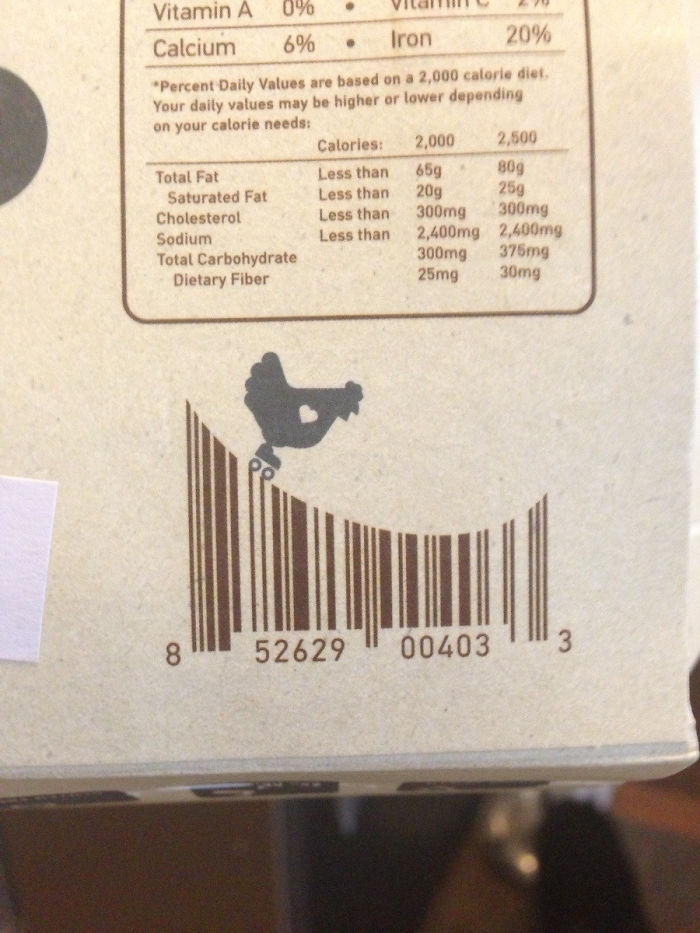 The Barcode On My Chicken-Free Strips