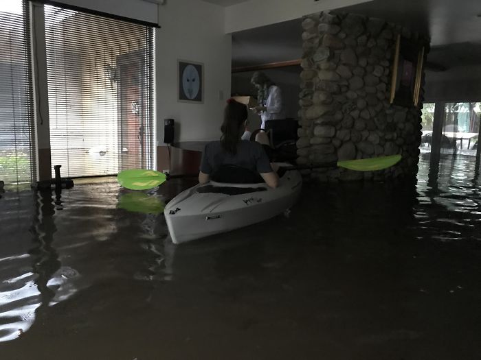 My House In Meyerland During Harvey