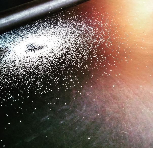 I Spilled Some Sugar And It Looked Like A Galaxy