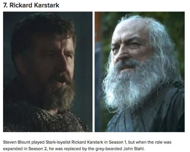 11 "Game Of Thrones" Characters Were Re-Casted But We Didn't Know