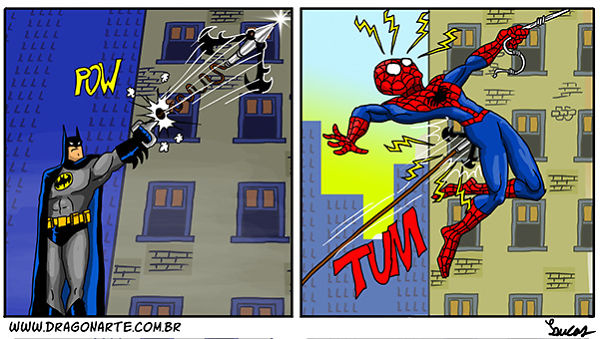 Artist Shows Super Heroes In Atypical Situations And The Result Is Hilarious