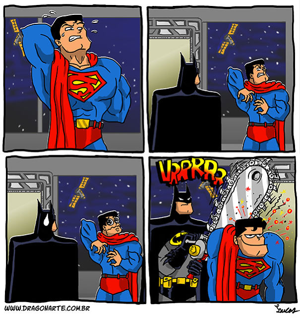 Artist Shows Super Heroes In Atypical Situations And The Result Is Hilarious