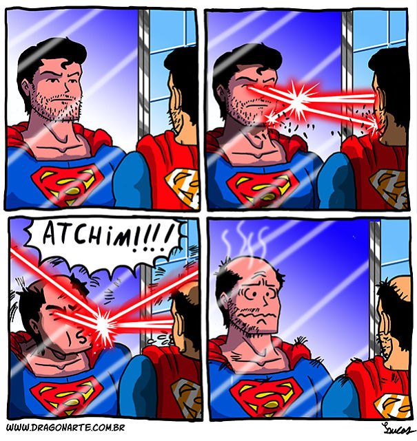 Artist Shows Super Heroes In Atypical Situations And The Result Is Hilarious