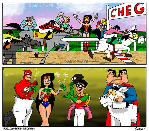 Artist Shows Super Heroes In Atypical Situations And The Result Is Hilarious