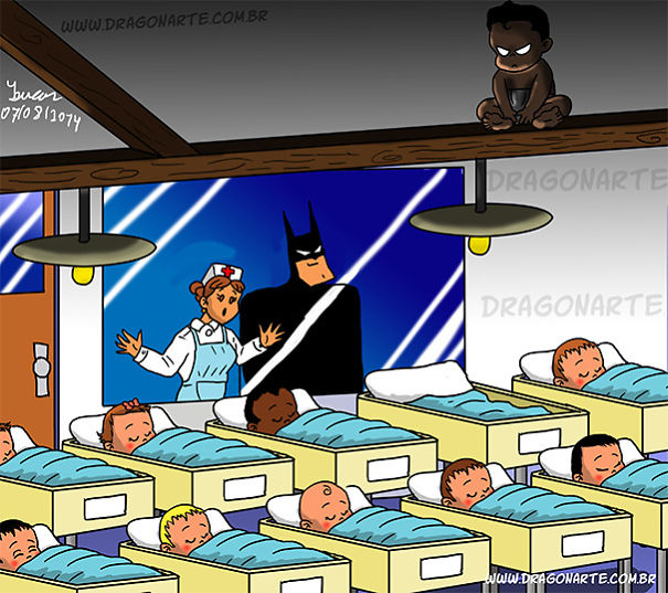 Artist Shows Super Heroes In Atypical Situations And The Result Is Hilarious