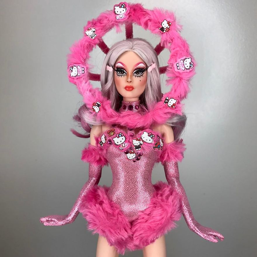 This Artist Turned Barbie Dolls Into Drag Queens From RuPaul’s Drag Race