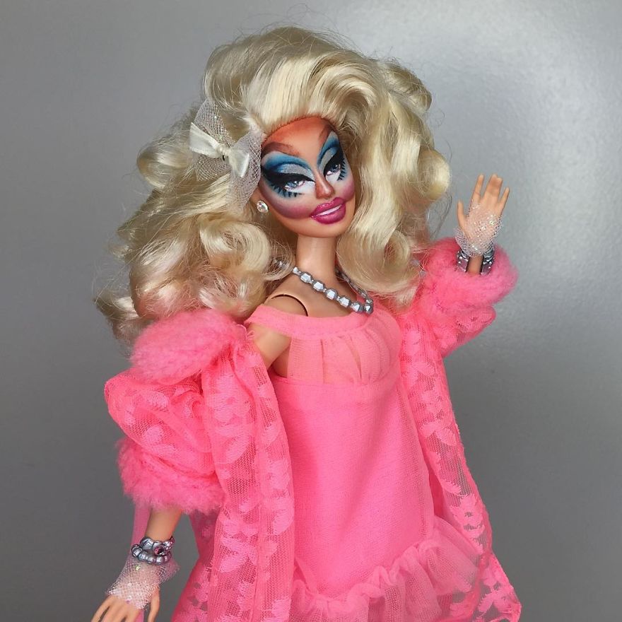 This Artist Turned Barbie Dolls Into Drag Queens From RuPaul’s Drag Race