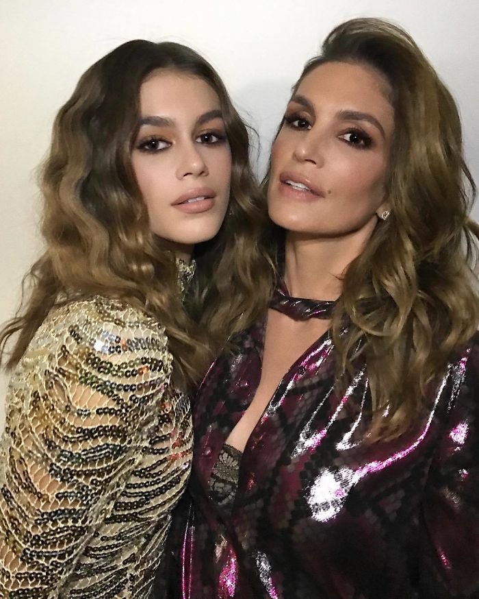 Cindy Crawford And Her Daughter Kaia