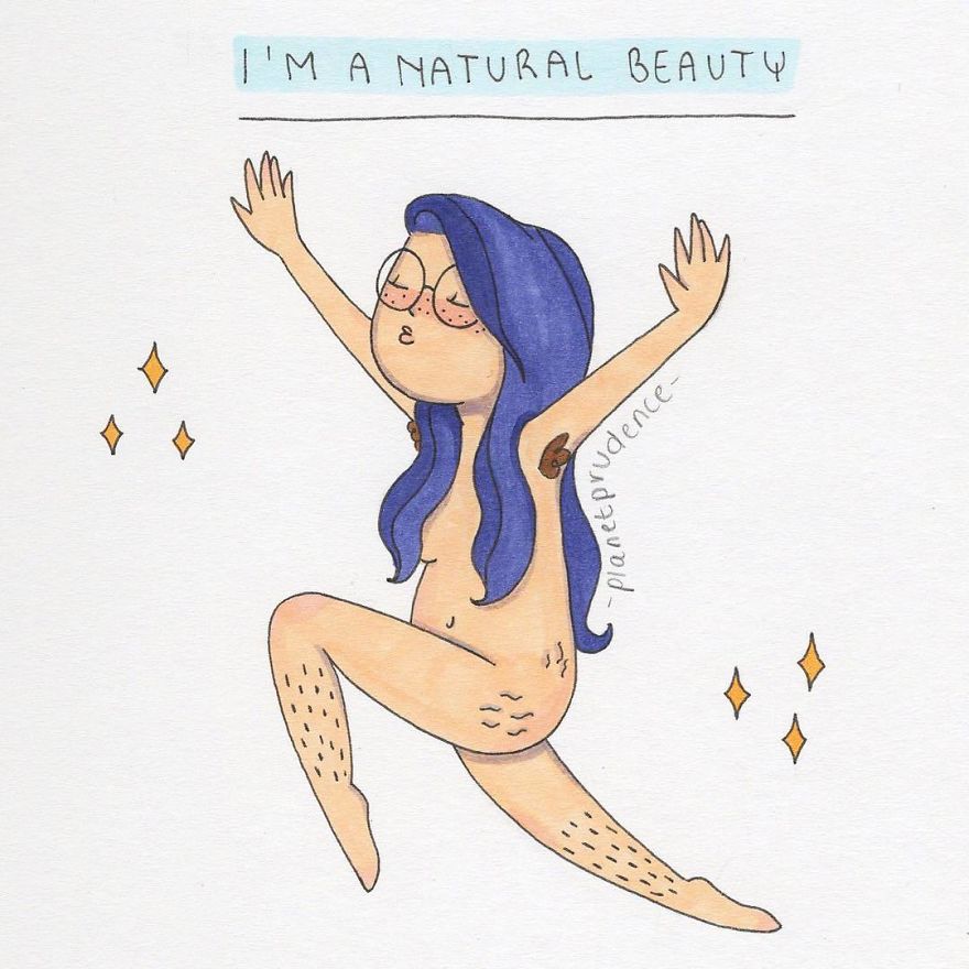 We Are All Natural Beauties! Tag Someone Who Needs To See This And/or Repost This Drawing And Tag Me In It To Spread Some Body Positivity ✨