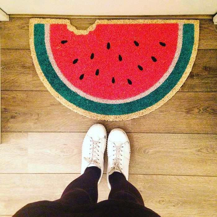When I Realised I Needed A Doormat, What Else Could I Choose ? 🍉🍉🍉