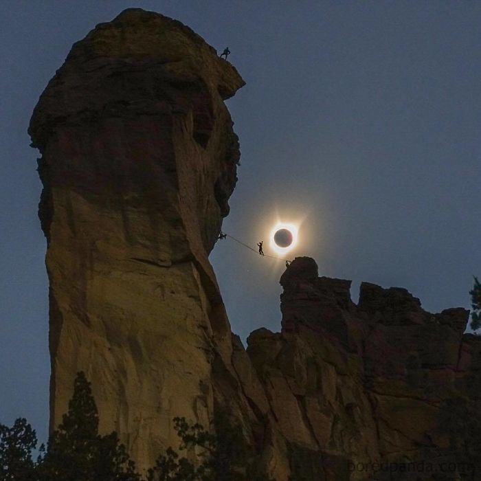 The Solar Eclipse's Totality Only Lasted For Minutes In The Path That It Occurred. Giving Photographers A Small Window Of Time To Capture Something Most Of Us Will Most Likely Never See Again