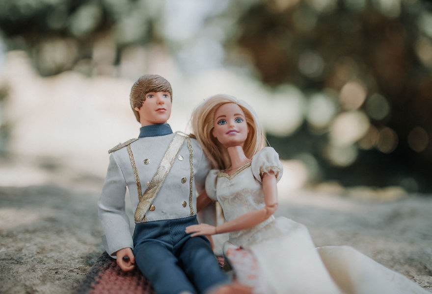 Barbie And Justin Tie The Knot