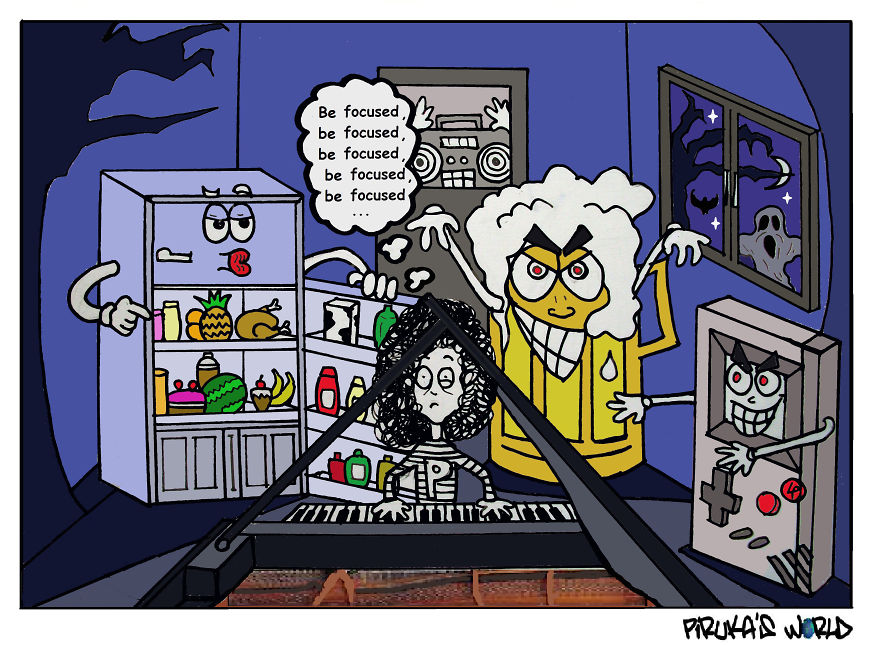 Piruka's World: Crazy Musicians Life.