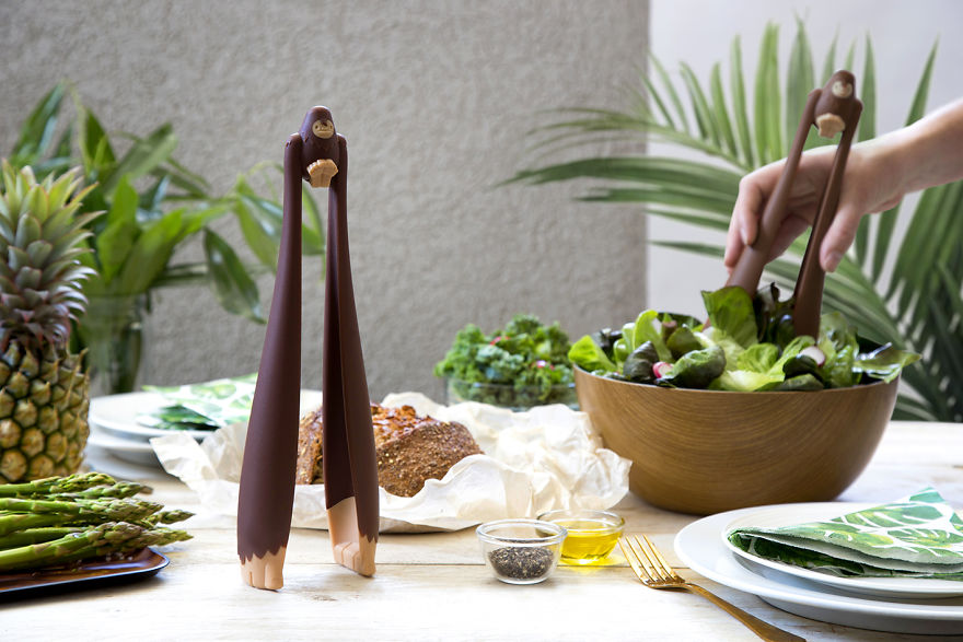 We Created Salad Tongs That Look Like Mighty Bigfoot And Stay Put On Your Table!