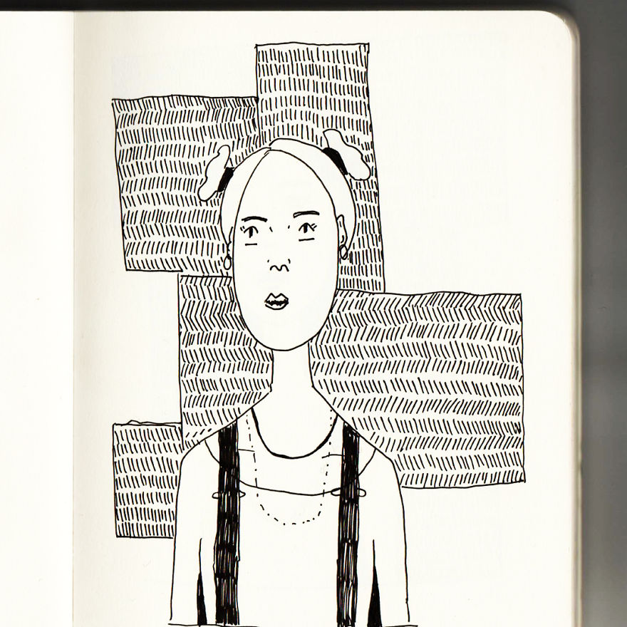 I Draw Portraits Of Women I Don't Know In Person