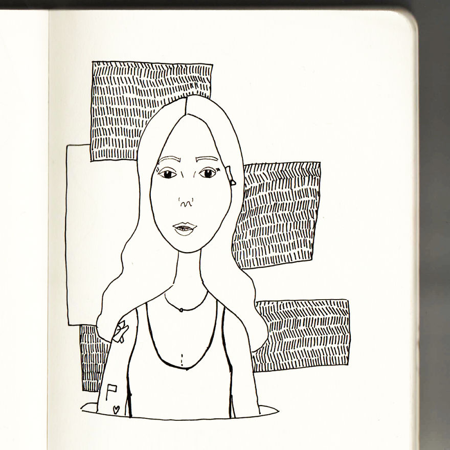 I Draw Portraits Of Women I Don't Know In Person