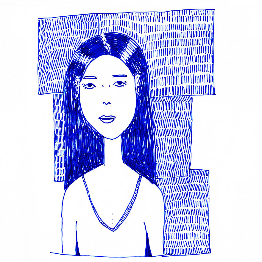 I Draw Portraits Of Women I Don't Know In Person