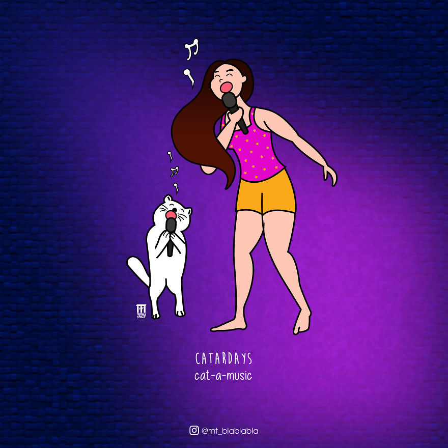 I Am A Cat Addict And Love To Imagine Me With Cats Around Doing Stupid Stuffs;) I Am A Cat Addict And Love To Imagine Me With Cats Around Doing Stupid Stuffs;)