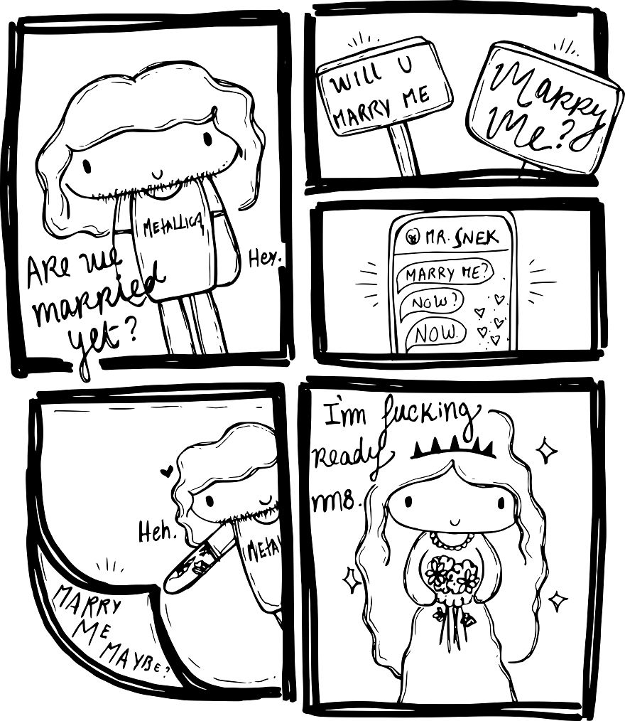 I Turned My Boyfriend Into A Comic Series