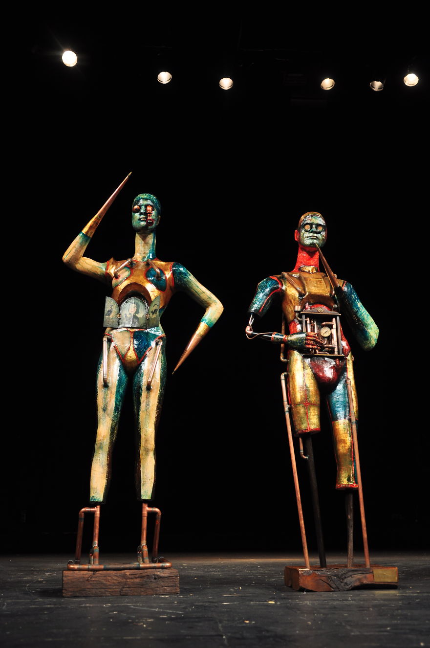 I Made These Surreal Sculptures From Ordinary Objects And Old Mannequins, Covered Them In Paper Mache And This Is The Result! I Made These Surreal Sculptures From Ordinary Objects And Old Mannequins, Covered Them In Paper Mache And This Is The Result!