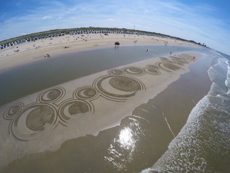 Dutch Beach Art