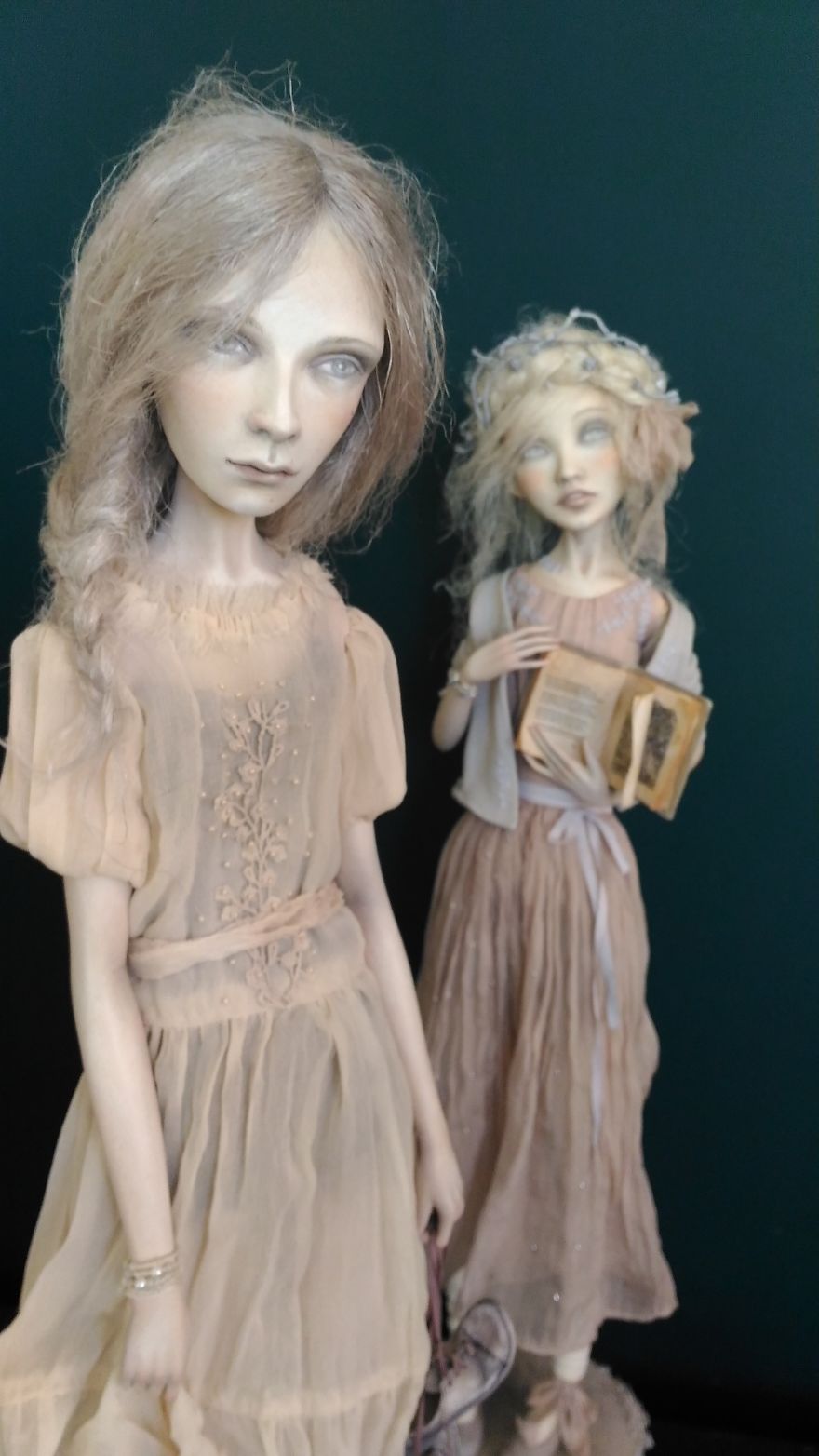 Early Frosts: Art Dolls Vera, Nadia And Lyuba By Anna Zueva