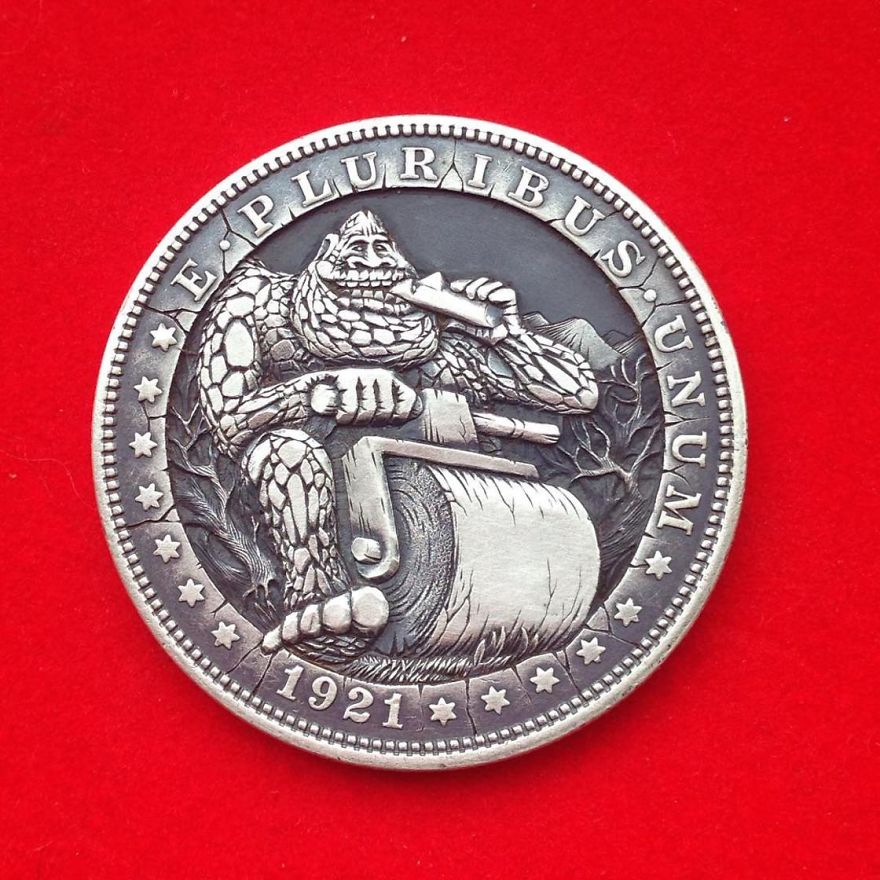 Extraordinary Coins Sculpted By Roman Booteen