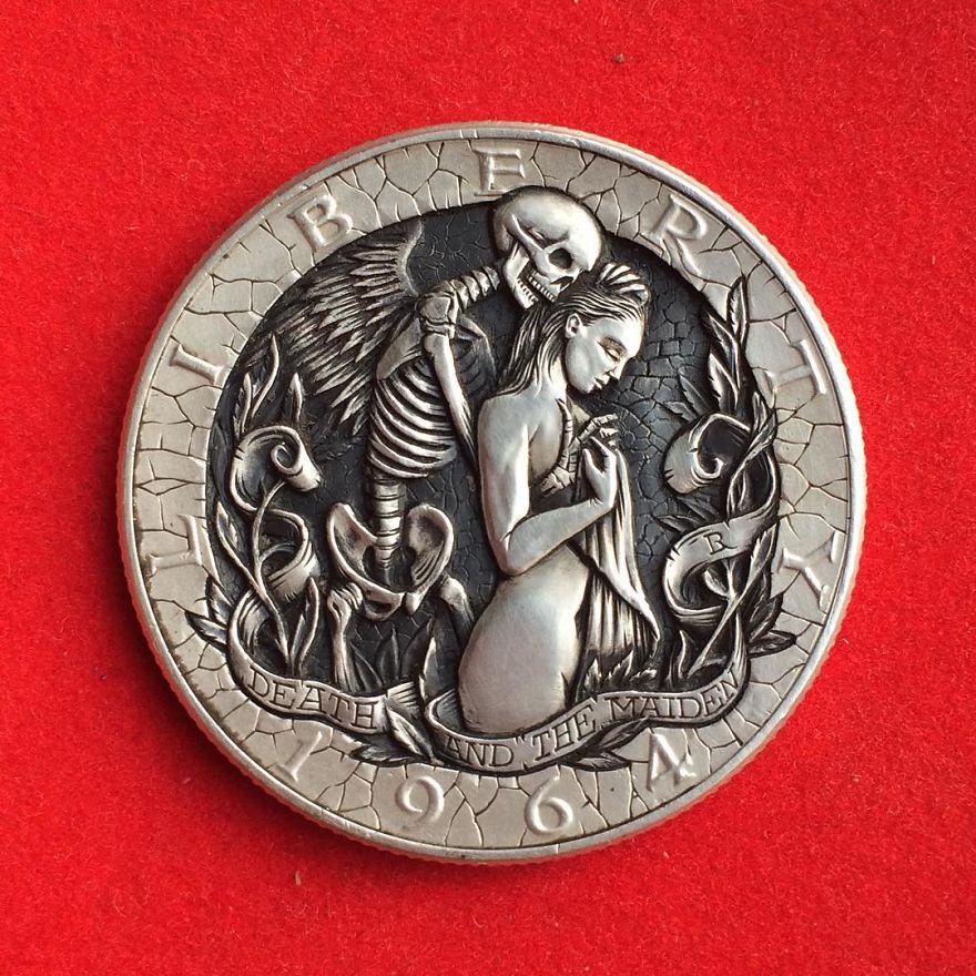 Extraordinary Coins Sculpted By Roman Booteen