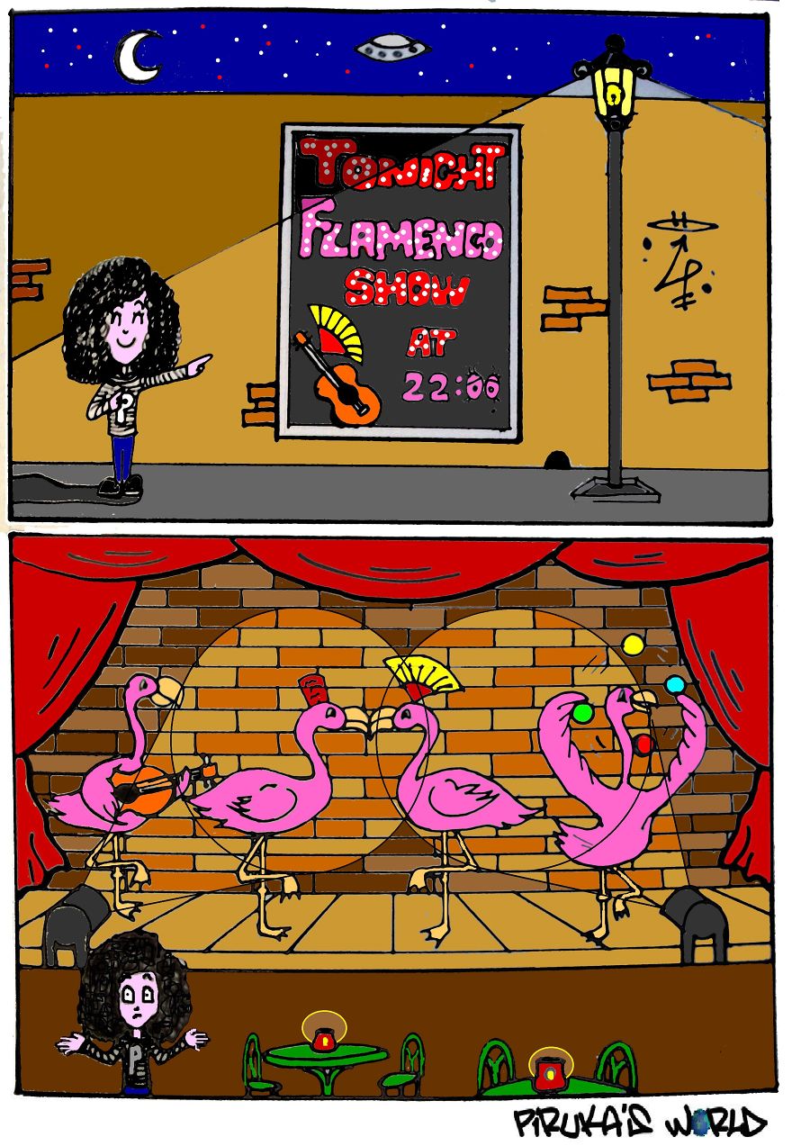 Piruka's World: Crazy Musicians Life.