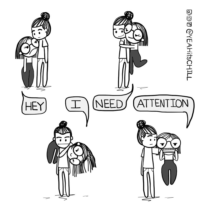 10 Relationship Comics You'll Relate To If You're A Bit Dramatic