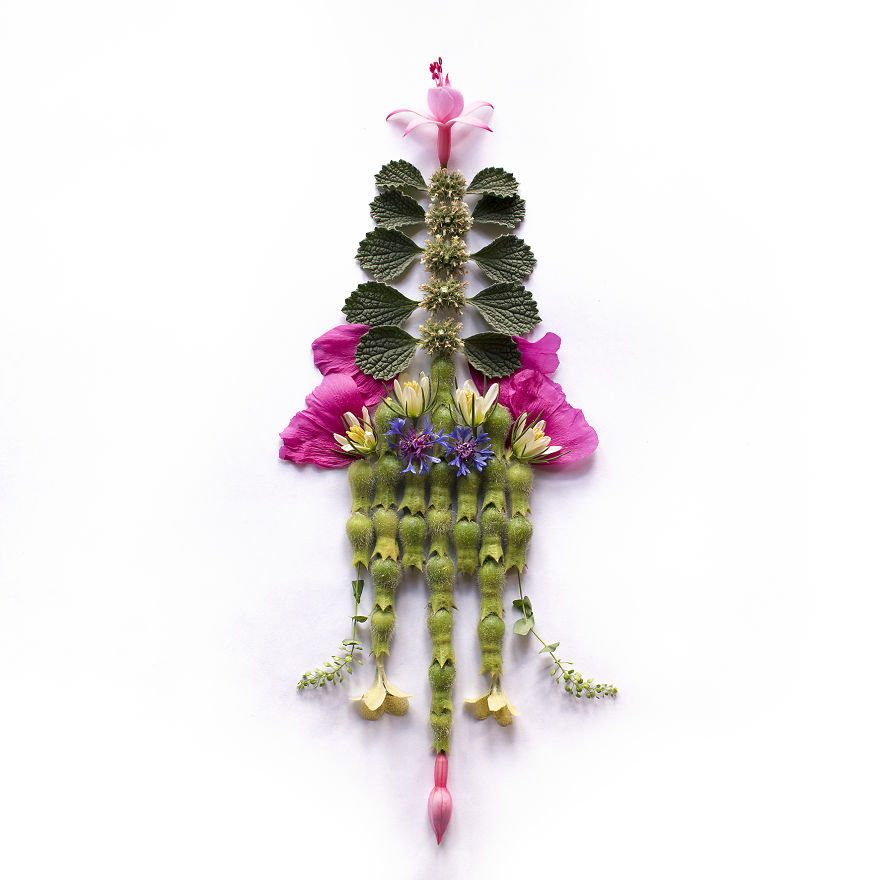 Artist Redefines Floral Art From Her Remote Island