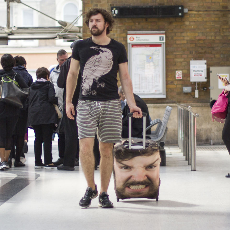 Never Lose Your Suitcase Again Thanks To These Slightly Scary Personalised Baggage Covers
