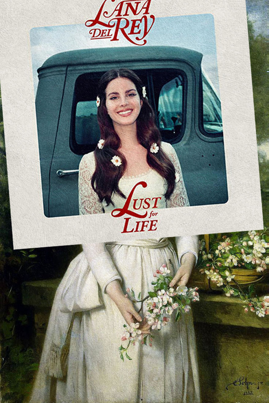 Lust For Life By Lana Del Rey + Portrait Of Grand Duchess Elizabeth Feodorovna By Karl Rudolf Sohn