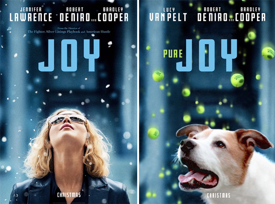 I Photoshop My Dog Into Movie Posters