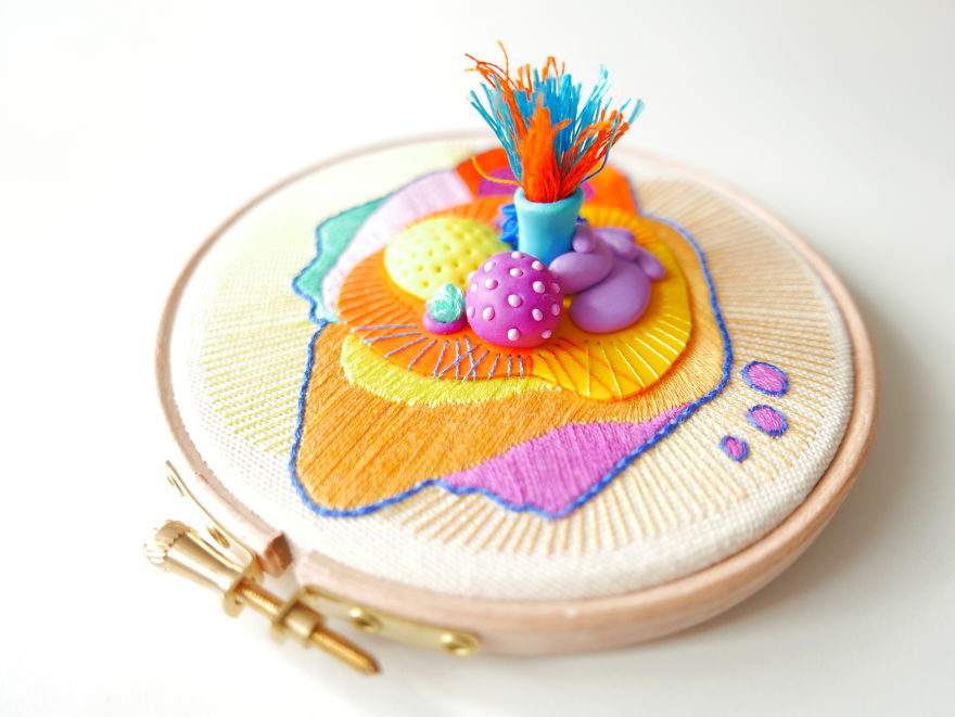 I Didn't Quit My Job To Make These Amazing 3d Embroideries
