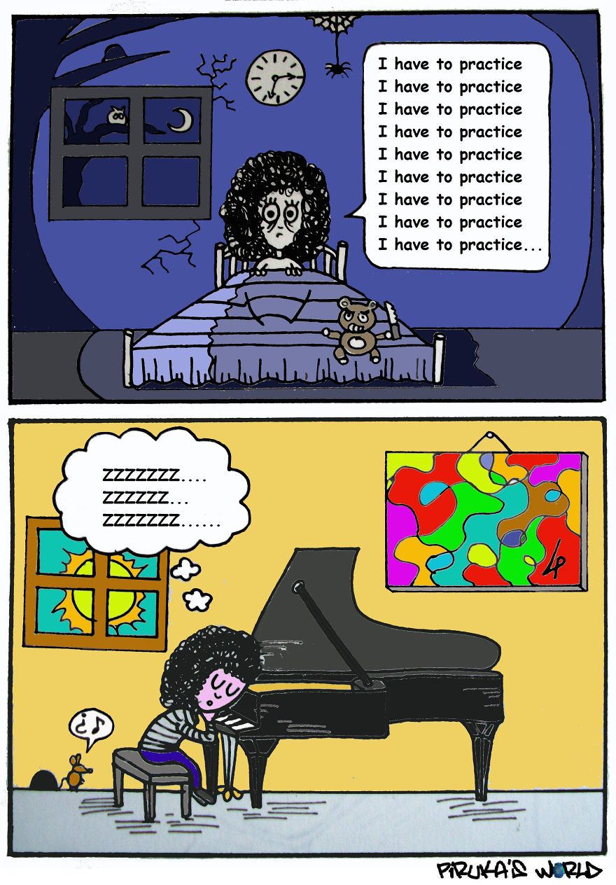 Piruka's World: Crazy Musicians Life.