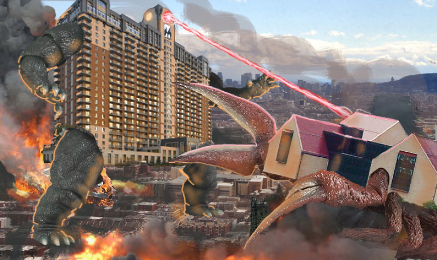 I Transformed The Ugliest Building In Canada Into A Lovable Monster.