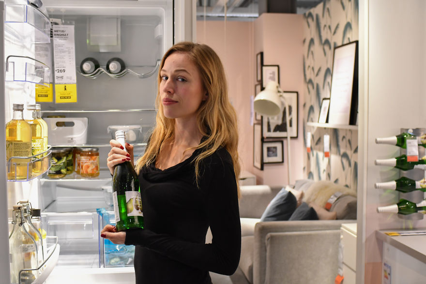 A Little Photo Story On "How To Really Feel Like Home In Ikea"