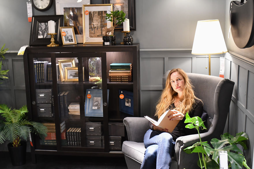 A Little Photo Story On "How To Really Feel Like Home In Ikea"