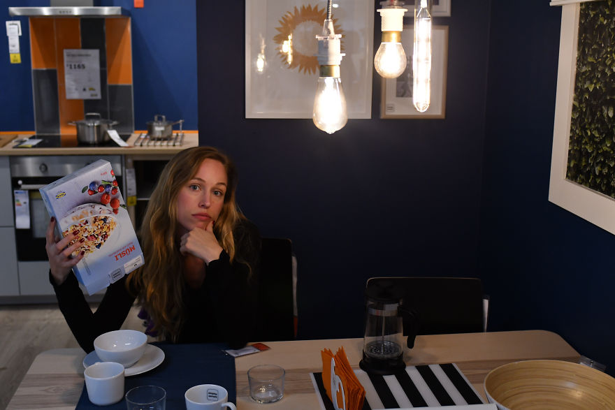 A Little Photo Story On "How To Really Feel Like Home In Ikea"