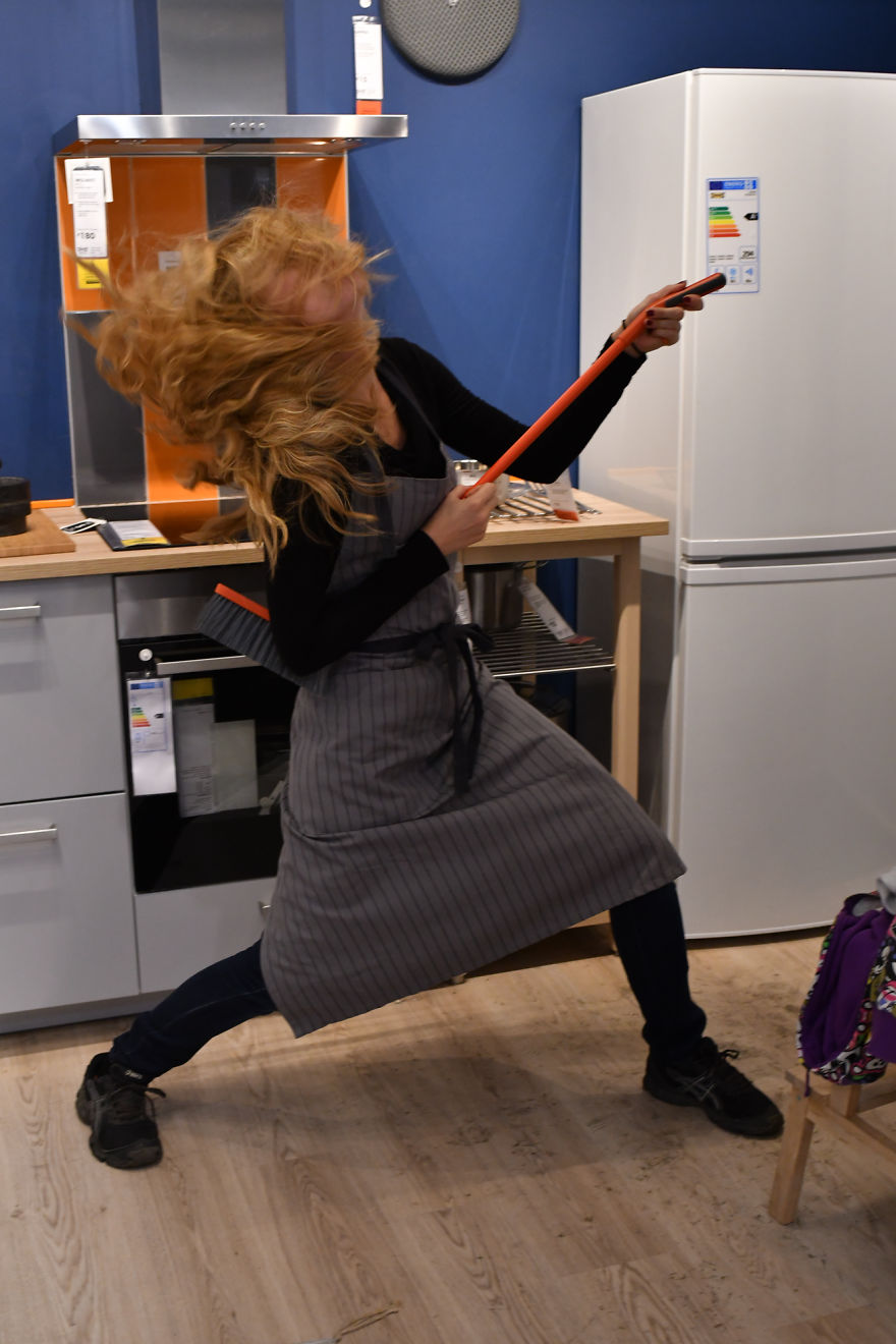 A Little Photo Story On "How To Really Feel Like Home In Ikea"