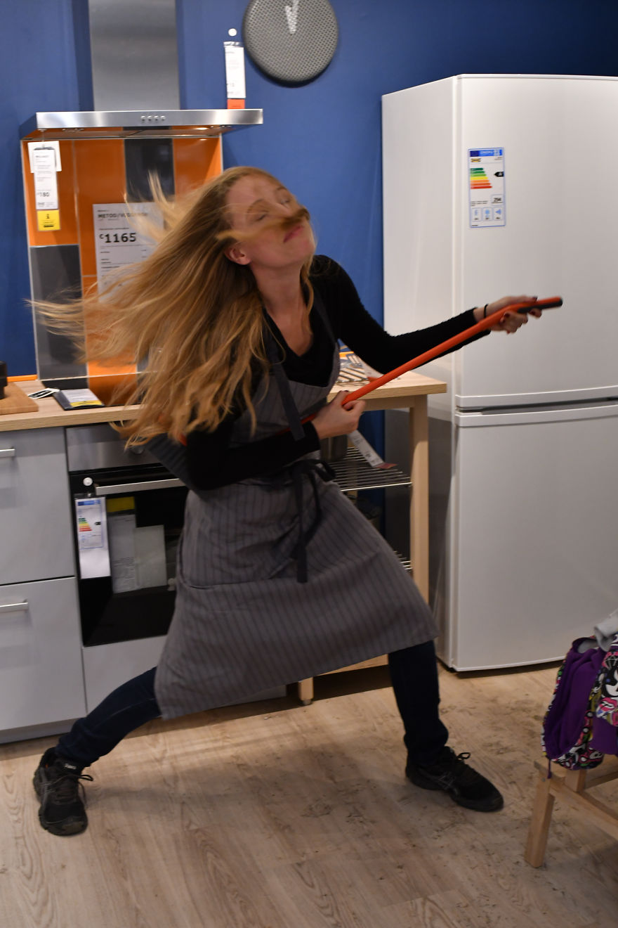 A Little Photo Story On "How To Really Feel Like Home In Ikea"