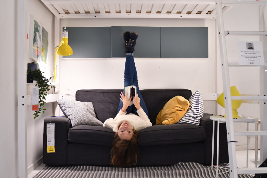 A Little Photo Story On "How To Really Feel Like Home In Ikea"