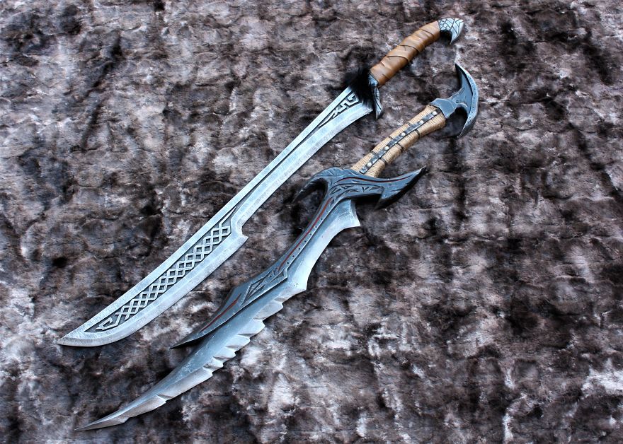 As Children, We Wanted To Fight Dragons, So Now We Create Incredible Skyrim Weaponry