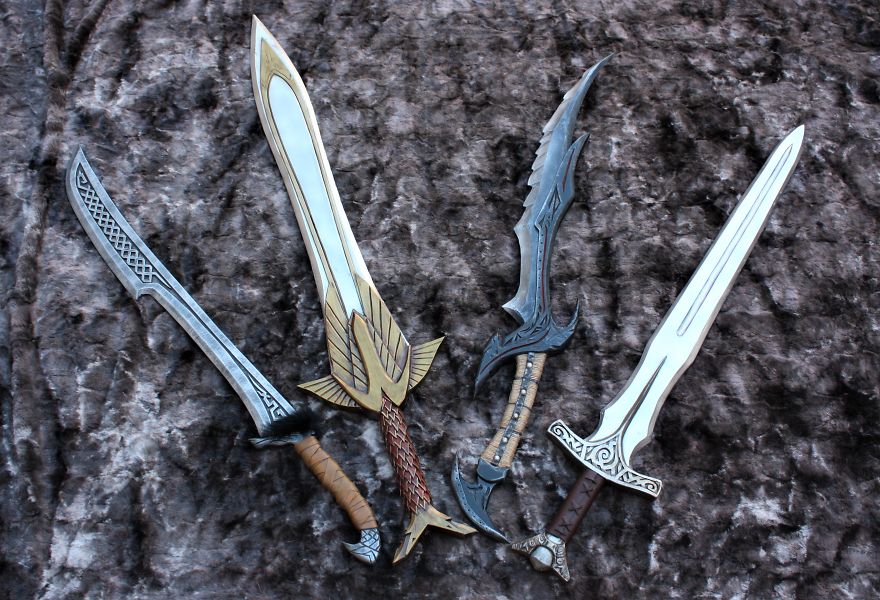 As Children, We Wanted To Fight Dragons, So Now We Create Incredible Skyrim Weaponry